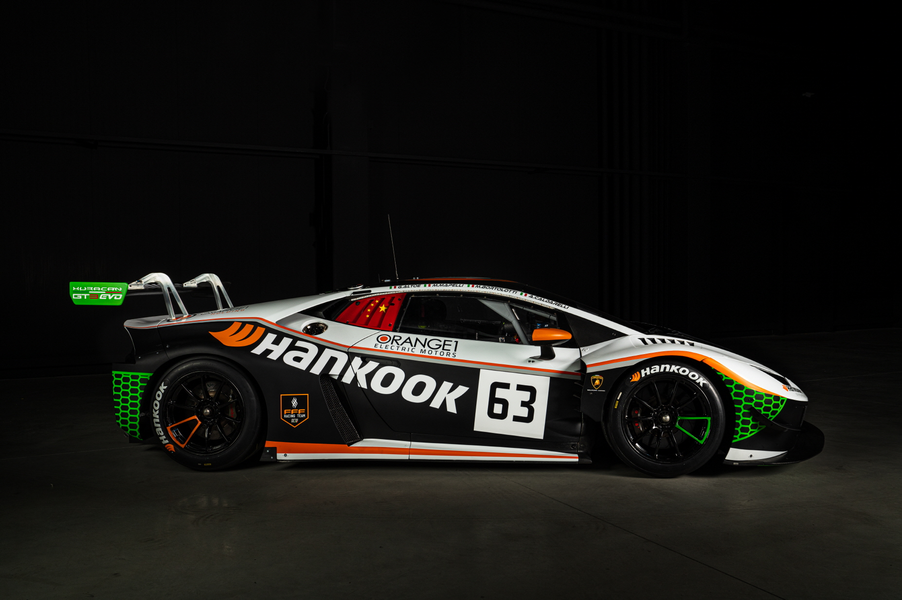 ItalianquartettodriveforthenewHankookFFFRacingTeamatthe49thADACTOTAL24hRace1
